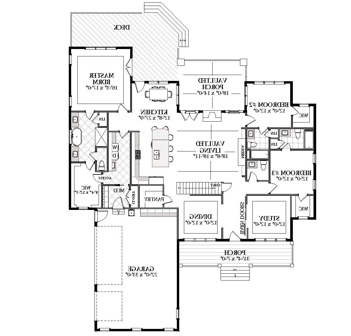 1st Floor image of Grove Park House Plan